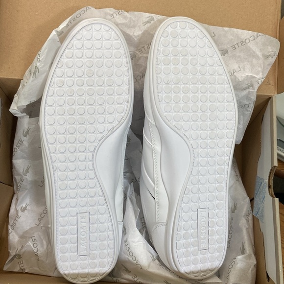 Lacoste Men's Chaymon Casual Sneakers Size 10 White/Black 742CMA0014147 - Picture 12 of 16